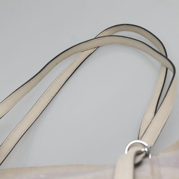 PRADA Tote Bag Canvas Gray Silver - Picture 8 of 13